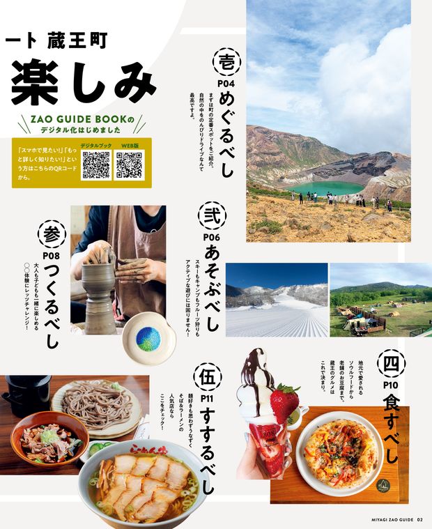 蔵王町 GUIDE BOOK