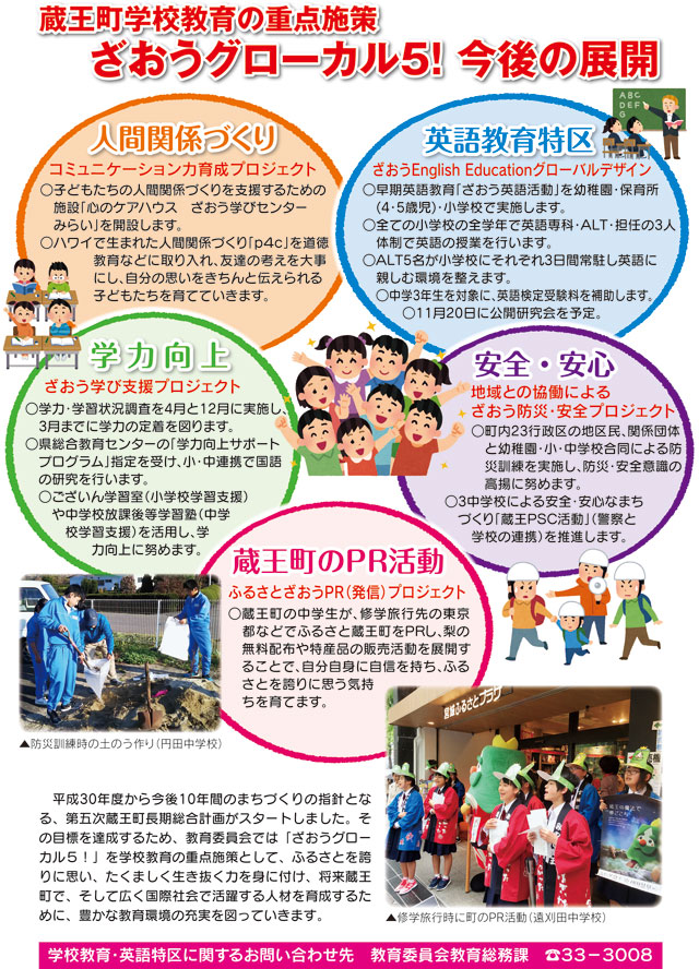 広報ざおう特集 広報ざおう特集