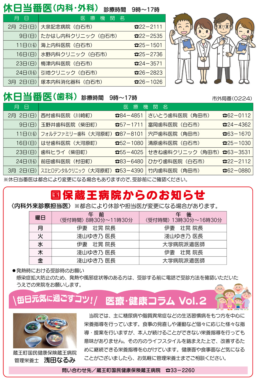 休日当番医