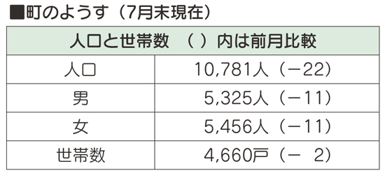 町のようす