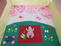 寝相アート4月写真